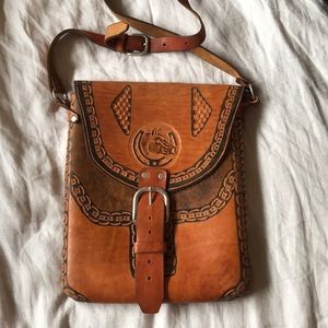 Leather Side Body Bag